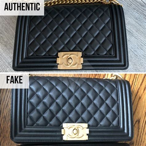 chanel boy replica vs authentic|chanel bag real or real.